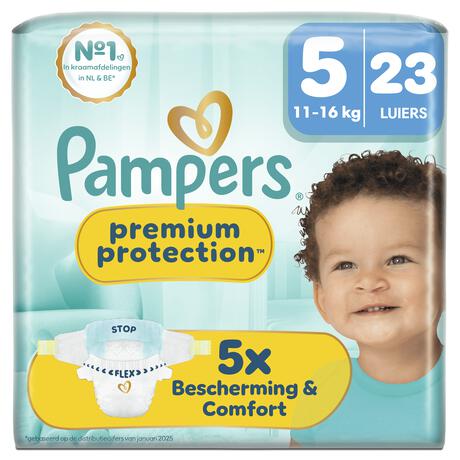 Pampers Premium Protection Luiers Maat 5 11-16 KG 23 stuks