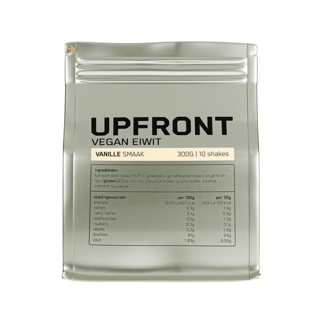 Upfront Vegan Eiwit Vanille 300 GR 