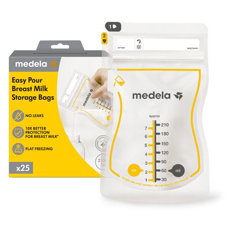 Medela Moedermelkbewaarzakjes met schenktuit 25 stuks