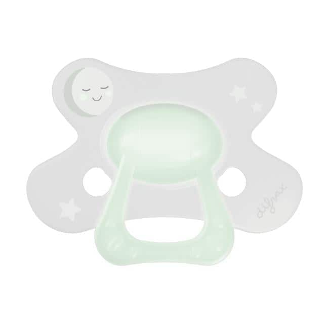 Difrax Fopspeen Natural 6+ M Glow In The Dark