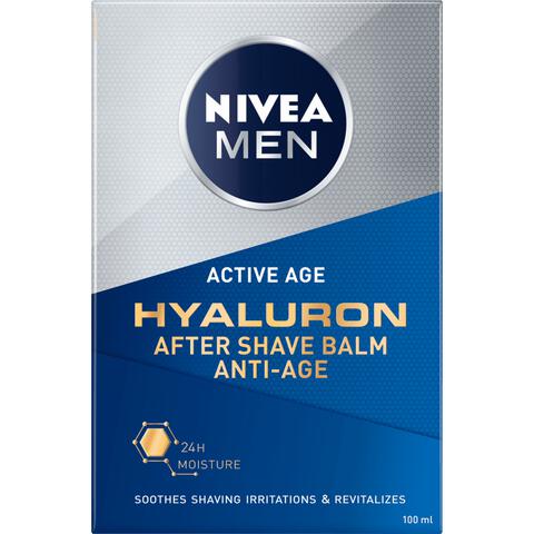 NIVEA MEN Active Age Hyaluron Aftershave Balsem Anti-Age 75 ML