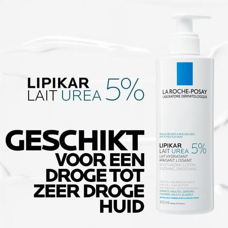 La Roche-Posay Lipikar Lait Urea 5% Droge Huid 400 ML