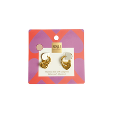 BiSjU Jewellery Valentijn Oorbellen harten
