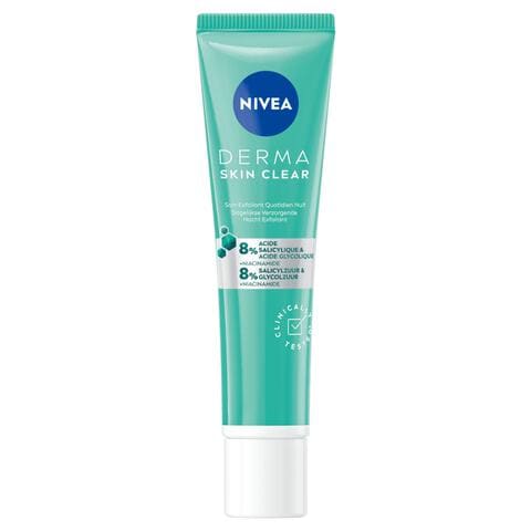 NIVEA Derma Skin Clear Night Exfoliant Onzuivere Huid 40 ML