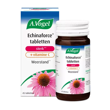 A.Vogel Echinaforce Sterk** + Vitamine C Weerstand1* Tabletten 45 stuks