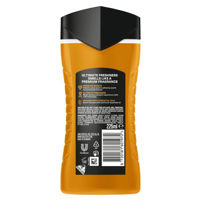 AXE Peach Infusion Showergel 225 ml