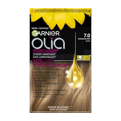 Garnier Olia Permanente Haarverf 7.0 Blond