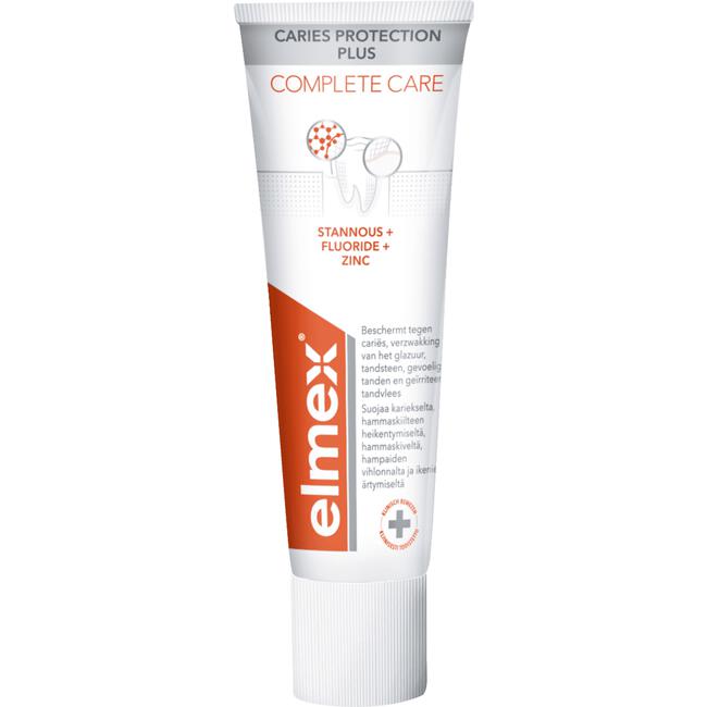 elmex® Anti-Cariës Plus Complete Care Tandpasta 75 ML