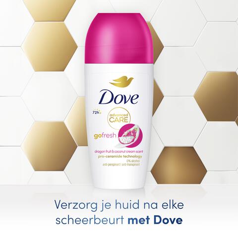 Dove Advanced Care Dragon Fruit & Coconut Cream Deodorant Roller 50 ML