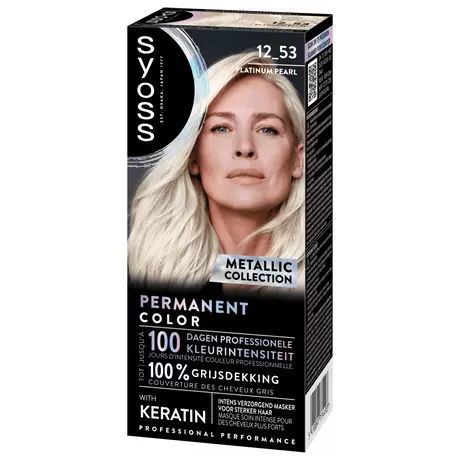 Syoss Metallic Collection Haarverf 12-53 Platinum Pearl
