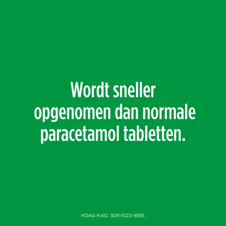 Panadol Paracetamol 500 MG Gladde Tabletten 20 stuks