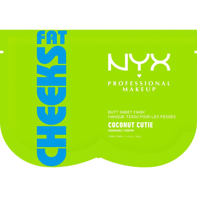 NYX Professional Makeup Fat Cheeks Butt Sheet Mask 1 Stuk