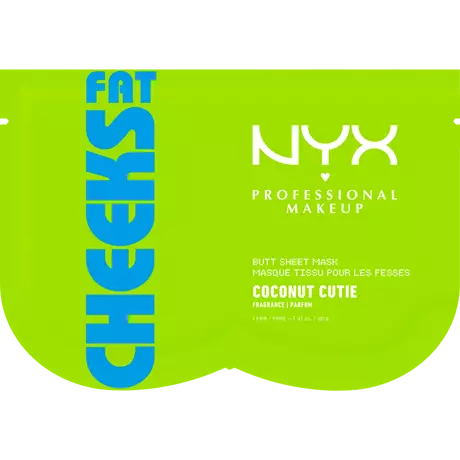 NYX Professional Makeup Fat Cheeks Butt Sheet Mask 1 Stuk