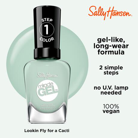 Sally Hansen Miracle Gel Nagellak 684 Lookin Fly For A Cacti 14.7 ML