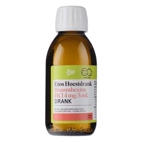 Etos Kind Hoestdrank Broomhexine HCI 4 MG 5 ML