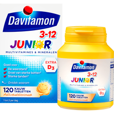 Davitamon Junior 3+ Kauwvitamines Multifruit