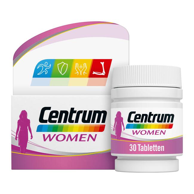 Centrum Women Multivitaminen Tabletten 30 stuks