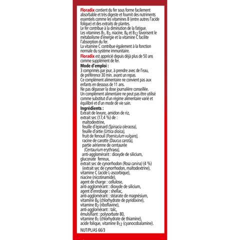 Floradix salus Ijzer 147 Tabletten