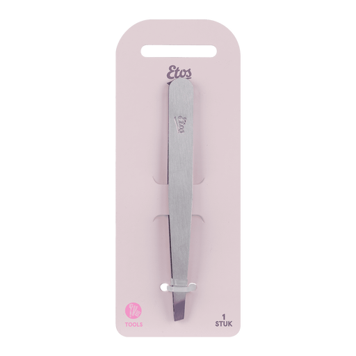 Etos Pincet Schuin Zilver​