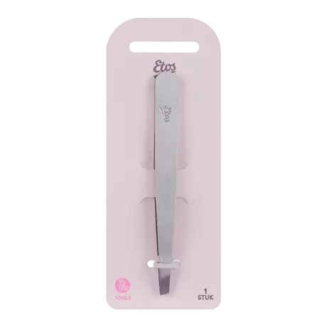 Etos Pincet Schuin Zilver​