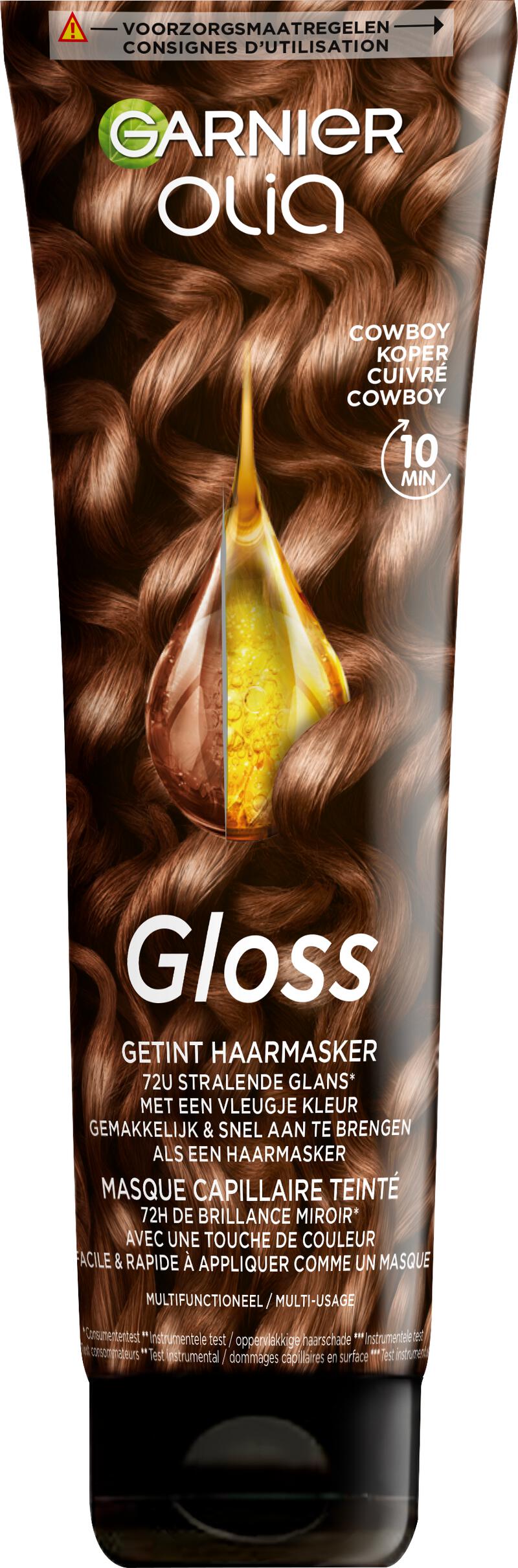 Garnier Olia Gloss Gekleurd haarmasker 5 Cowboy Koper
