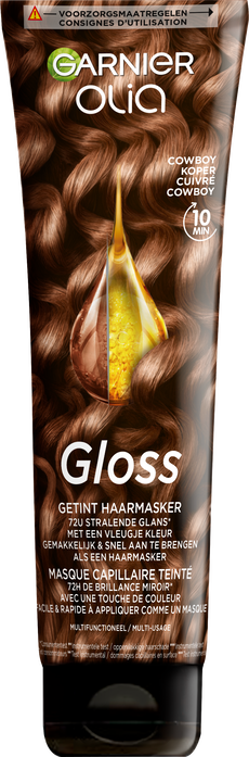 Garnier Olia Gloss Gekleurd haarmasker 5 Cowboy Koper