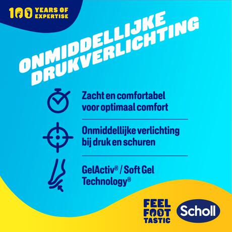 Scholl Beschermhoesje Vingers Tenen 1 Hoesje