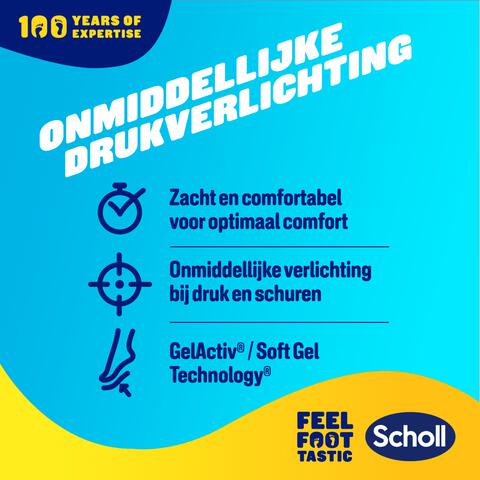 Scholl Beschermhoesje Vingers Tenen 1 Hoesje