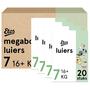 Etos Woezel & Pip Luiers XXL Maat 7 16+ kg Megabox 4x20 stuks