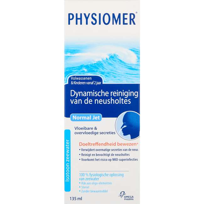 Physiomer Normal Jet - Neusspray bij verkoudheid