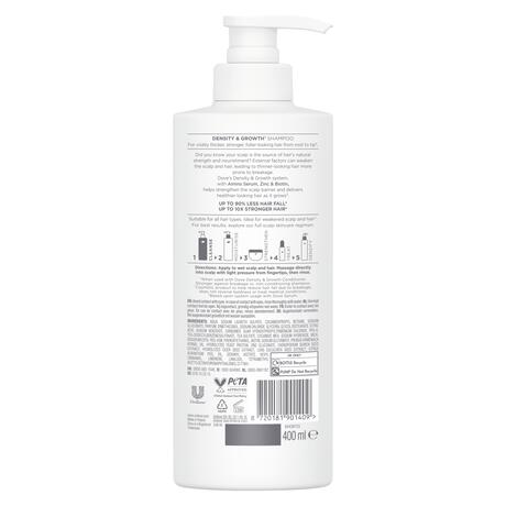 Dove Hair Therapy Density & Growth Shampoo 400ML