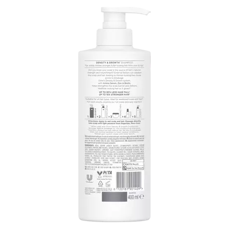 Dove Hair Therapy Density & Growth Shampoo 400ML