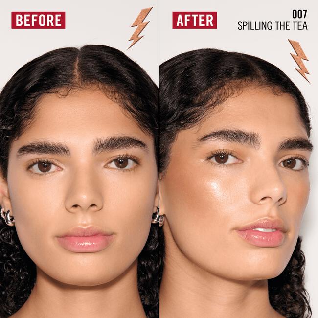 Rimmel London Multi Tasker Turbocharged Glow Liquid Illuminator Bronzer - Brons - 007 Spilling the tea