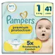 Pampers Premium Protection Luiers Maat 1 2-5 kg 41 stuks