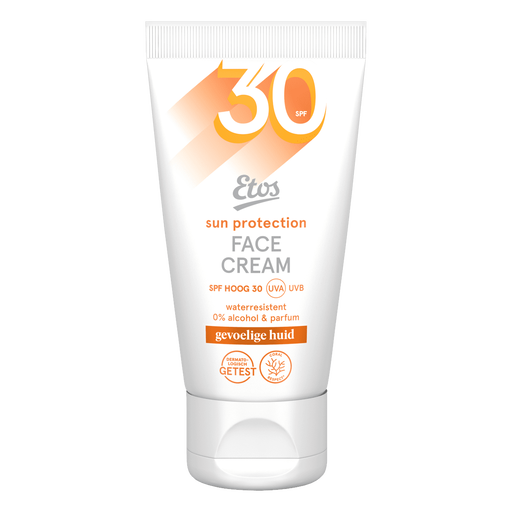 Etos Zonnebrand Gezicht SPF30 Gevoelige Huid 50 ML