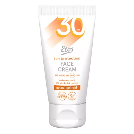 Etos Zonnebrand Gezicht SPF30 Gevoelige Huid 50 ML