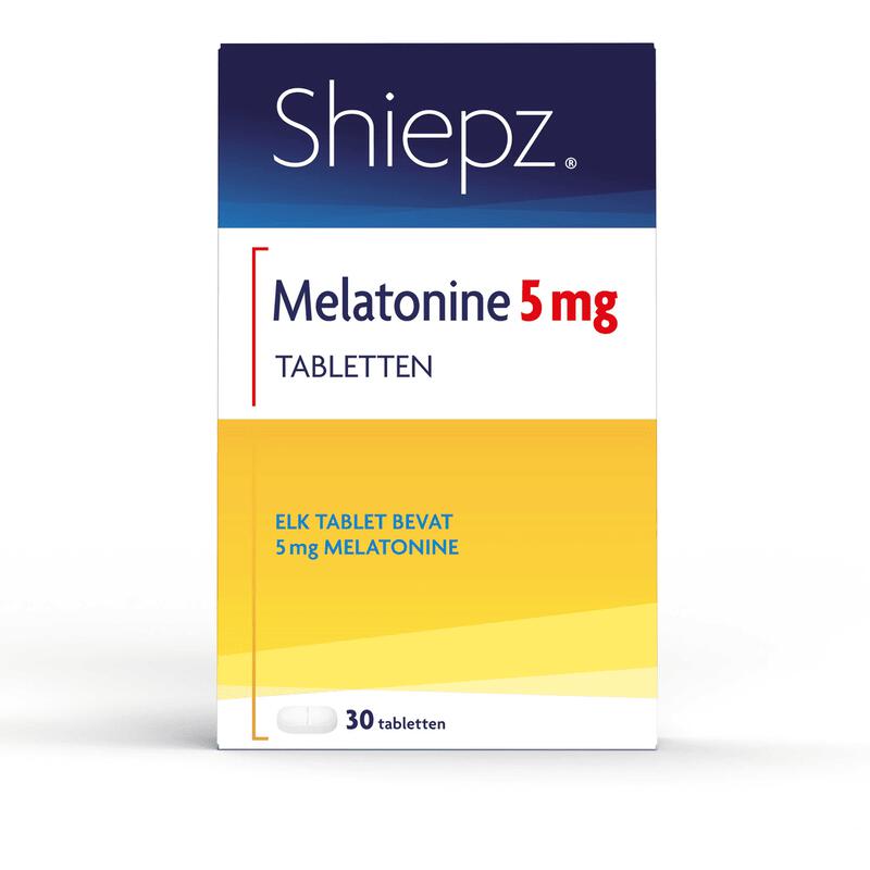Shiepz Melatonine 5 MG Tabletten 30 stuks