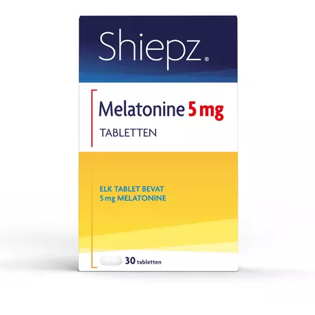 Shiepz Melatonine 5 MG Tabletten 30 stuks