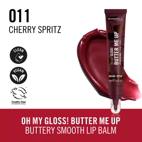 Rimmel Oh My Gloss! Butter Me Up 011 Cherry Spritz 15 ML