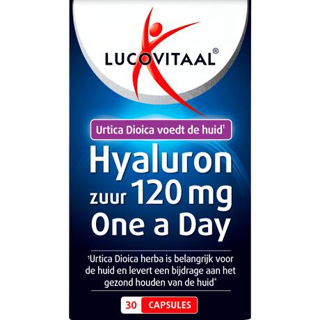 Lucovitaal Hyaluronzuur 120 mg capsules 30 stuks