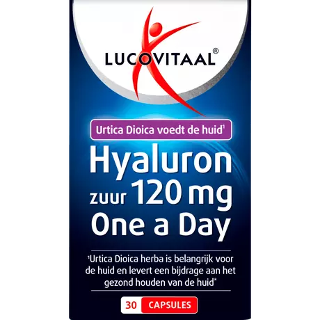 Lucovitaal Hyaluronzuur 120 MG Capsules 30 stuks