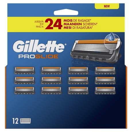 Gillette ProGlide Navulmesjes 12 stuks