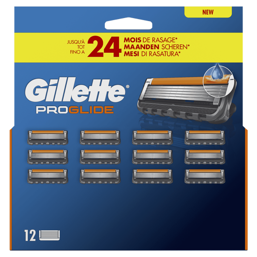 Gillette ProGlide Navulmesjes 12 stuks
