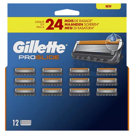 Gillette ProGlide Navulmesjes 12 stuks