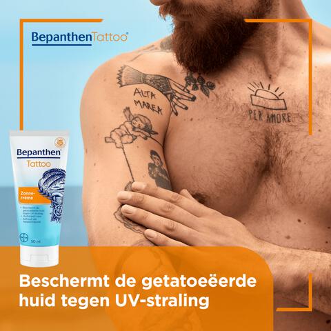 Bepanthen Tattoo Zonnecreme SPF50 50 ML