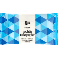 Etos Fresh Vochtig Toiletpapier Mini 10 stuks