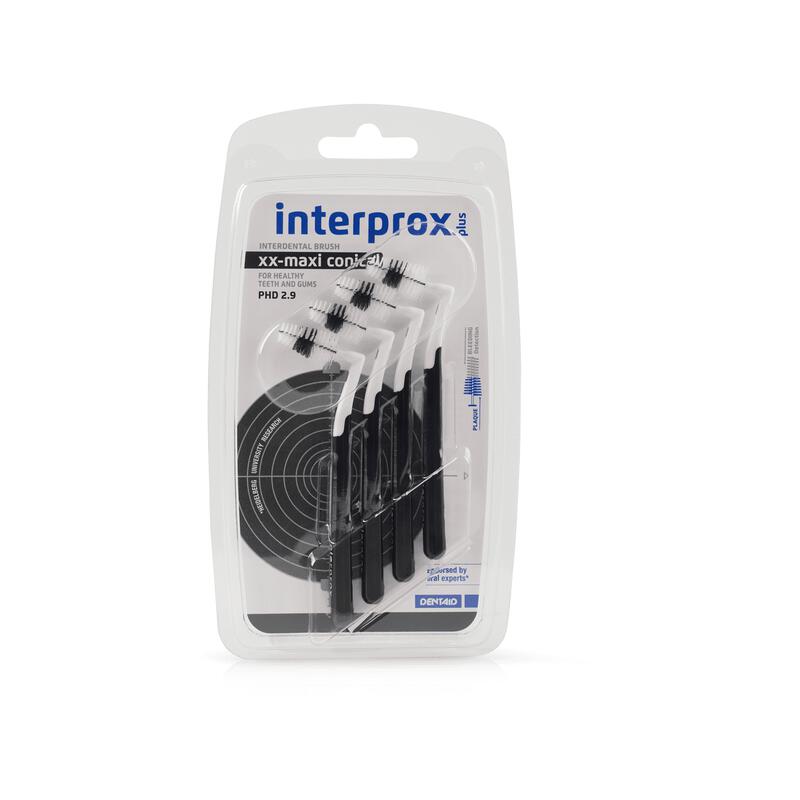 Interprox Plus XX-Maxi Ragers Zwart PHD 2.9 mm 4 stuks