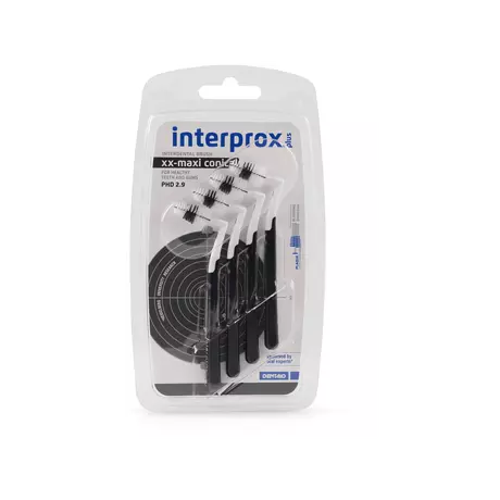 Interprox Plus XX-Maxi Ragers Zwart PHD 2.9 mm 4 stuks
