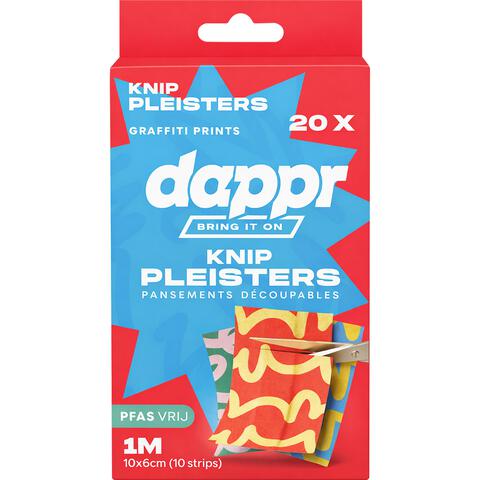 Dappr Graffiti Knippleisters 10x1 meter