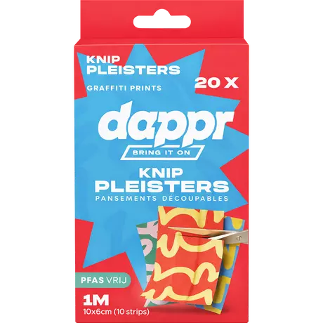 Dappr Graffiti Knippleisters 10x1 meter
